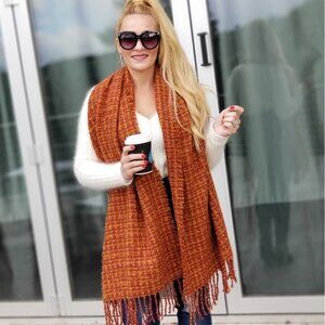 Soft oversized Oblong Scarf